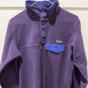 Womens  Patagonia Lightweight Synchilla® Snap-T® Fleece Pullover Size Small